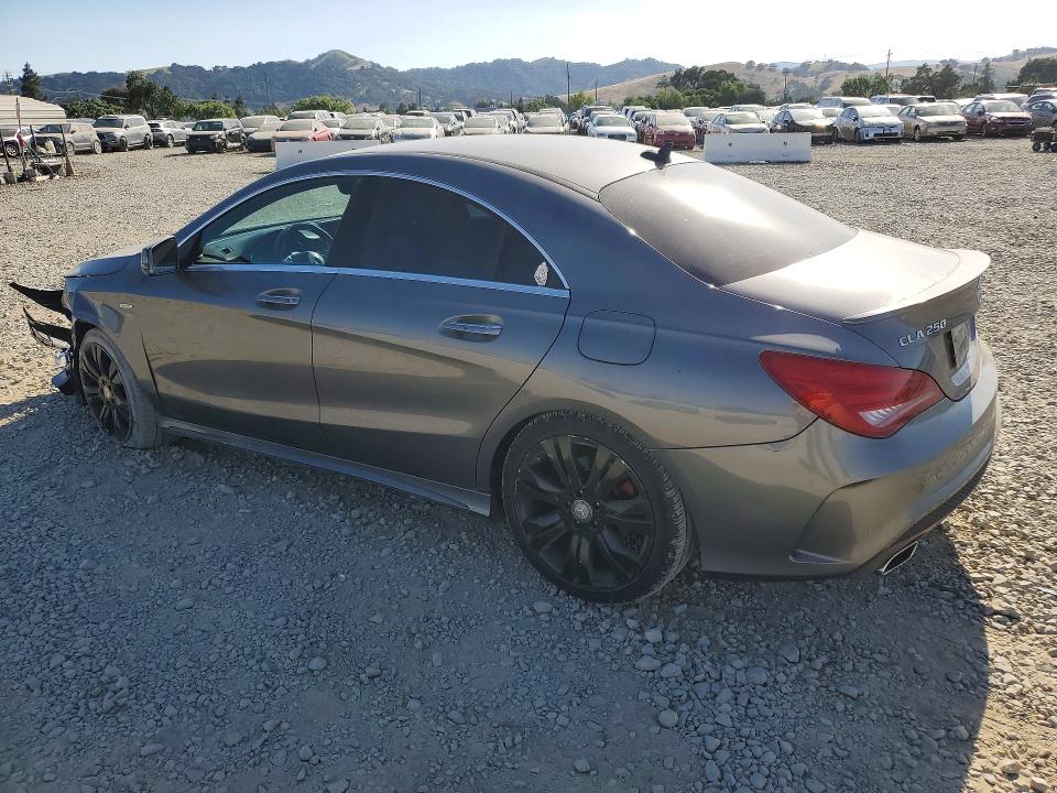 2015 Mercedes-benz Cla-klasse VIN WDDSJ4EB1FN213533 COPART salvage auction — FRONT END, CA - SALVAGE CERTIFICATE, sold $800 on 2026-07-02 (photo 2)