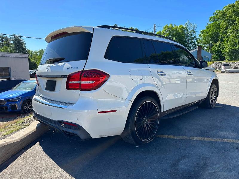 2018 Mercedes-benz Gls-klasse VIN 4JGDF7FE8JA999812 COPART salvage auction — FRONT END, Ca - Certificate Of Title, sold $21,500 on 2026-07-29 (photo 3)