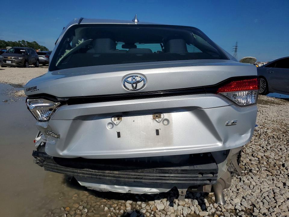 2022 Toyota Corolla VIN 5YFEPMAE0NP332620 COPART salvage auction — REAR END, TX - SALVAGE VEHICLE TITLE, sold $2,750 on 2026-07-28 (photo 6)