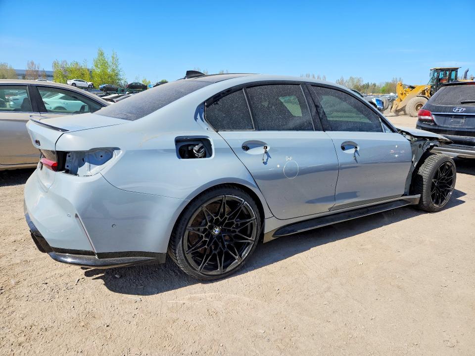 2022 BMW M3 VIN WBS43AY07NFM12027 COPART salvage auction — FRONT END, On - Permit No Brand - Unfit, sold $58,000 on 2026-07-09 (photo 3)