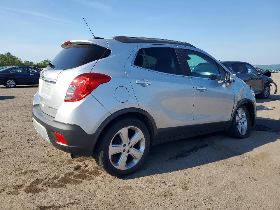 2016 Buick Encore VIN KL4CJASB7GB730687 COPART salvage auction — FRONT END, Pa - Certificate Of Salvage, sold $1,350 on 2026-07-07 (photo 3)