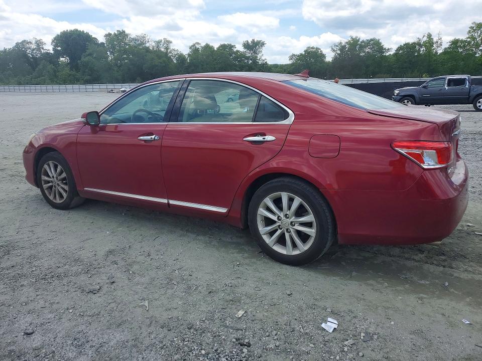 2010 Lexus ES VIN JTHBK1EG1A2380386 COPART salvage auction — REAR END, Sc - Cert Of Title-Salvage, sold $925 on 2026-07-13 (photo 2)