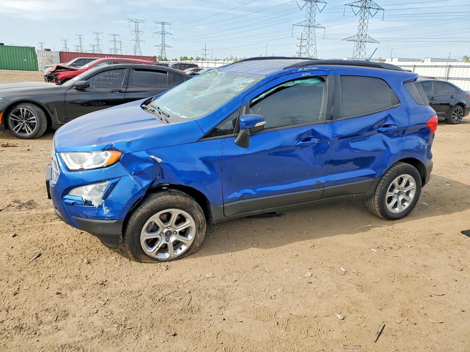 2019 Ford Ecosport VIN MAJ6S3GL6KC283453 COPART salvage auction — ROLLOVER, Il - Salvage Certificate, sold $900 on 2026-07-07 (photo 1)