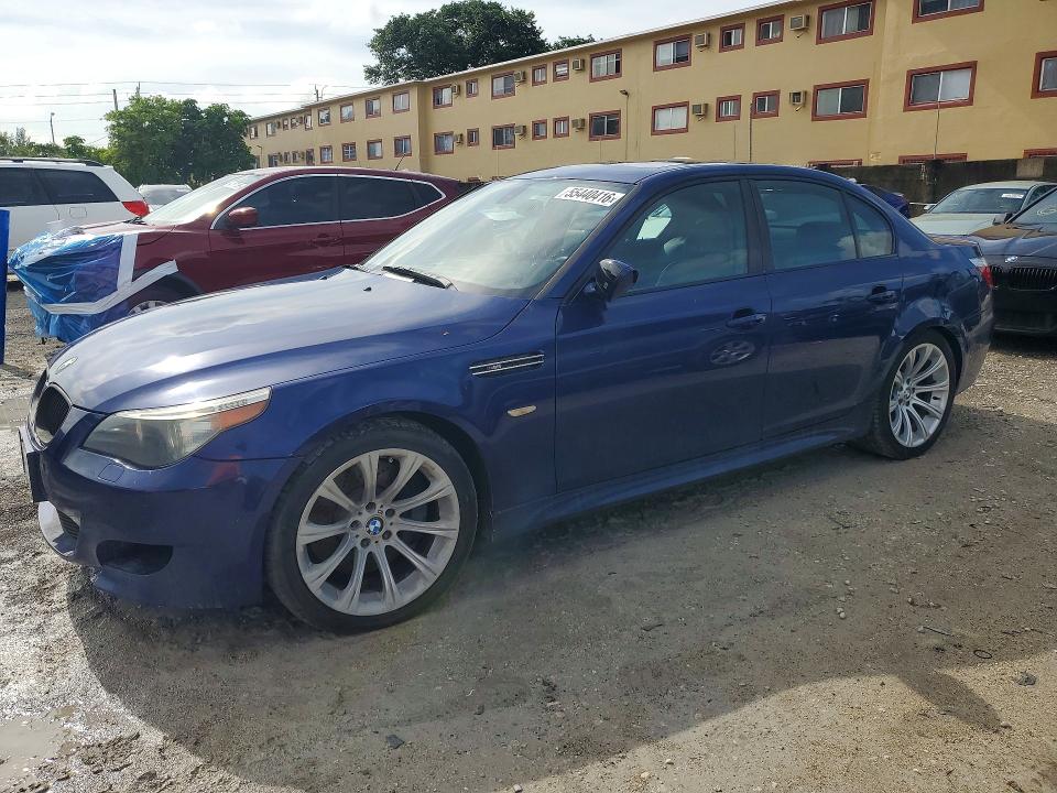 2006 BMW M5 VIN WBSNB93586B583726 COPART salvage auction — MINOR DENT/SCRATCHES, CA - DIS/DLR/EXP ONLY CLEAN TITLE (P), sold $4,400 on 2026-07-24 (photo 1)