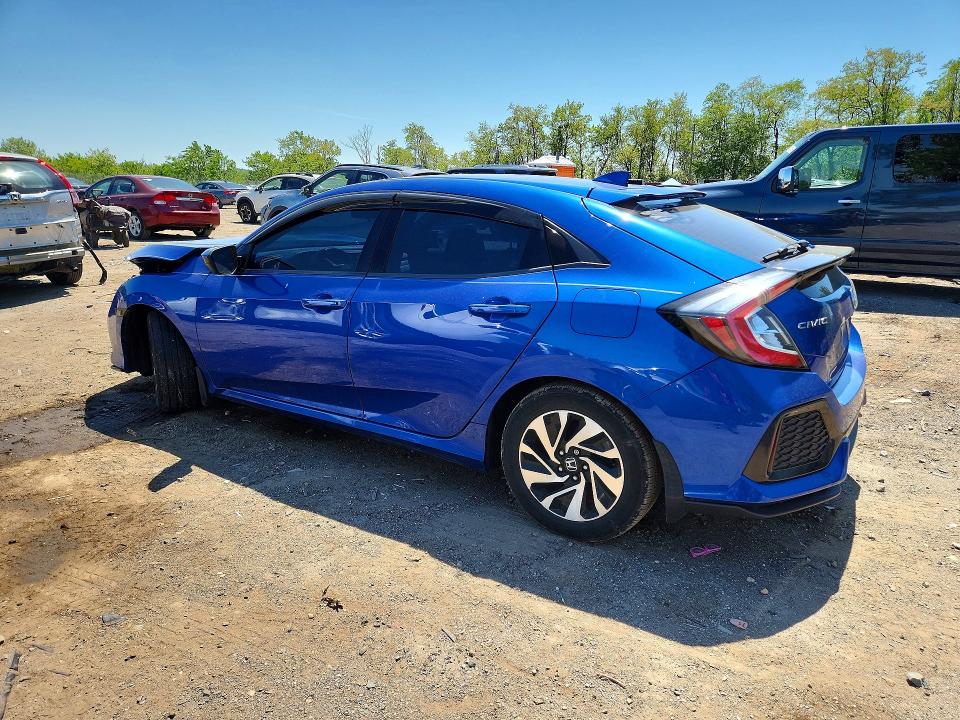 2017 Honda Civic VIN SHHFK7H27HU402337 COPART salvage auction — FRONT END, Md - Cert Of Salvage > 75% Damage, sold $650 on 2026-07-28 (photo 2)