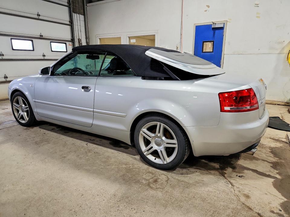 2007 Audi A4 VIN WAUDF48H97K037111 COPART salvage auction — MECHANICAL, Mn - Certificate Of Title, sold $1,150 on 2026-07-02 (photo 2)