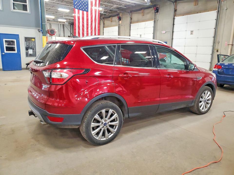 2017 Ford Escape VIN 1FMCU9J90HUB72399 COPART salvage auction — HAIL, Mn - Cert Of Title-Salvage, sold $250 on 2026-07-09 (photo 3)