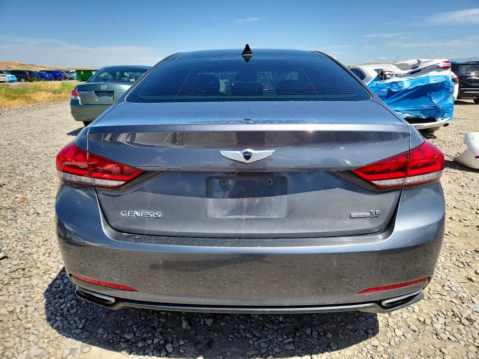 2015 Hyundai VIN KMHGN4JE3FU071742 COPART salvage auction — SIDE, UT - SALVAGE CERTIFICATE, sold $1,400 on 2026-07-31 (photo 6)