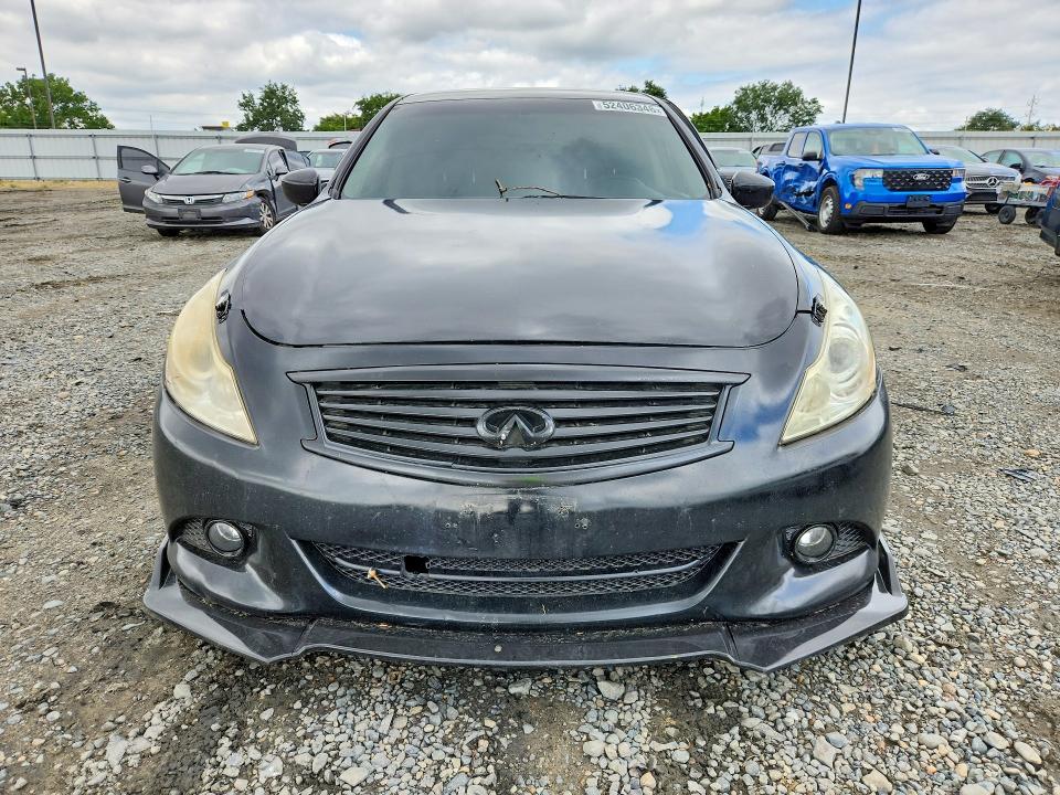 2012 Infiniti G VIN JN1DV6AP9CM810938 COPART salvage auction — SIDE, Ca - Salvage Certificate, sold $750 on 2026-07-07 (photo 5)