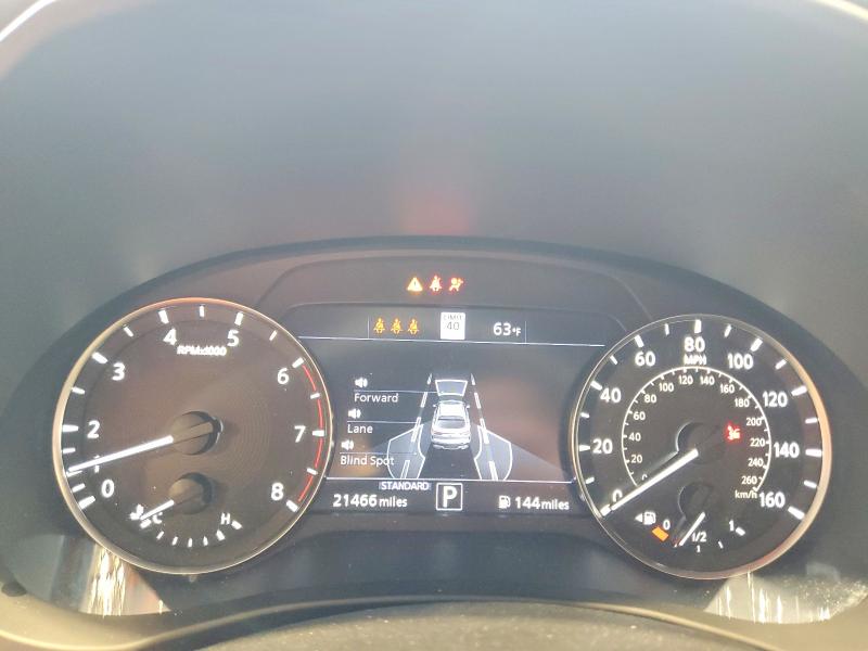 2024 Infiniti Qx55 VIN 3PCAJ5KR2RF108886 COPART salvage auction — HAIL, Mo - Salvage Certificate Of Title, sold $16,900 on 2026-07-20 (photo 9)