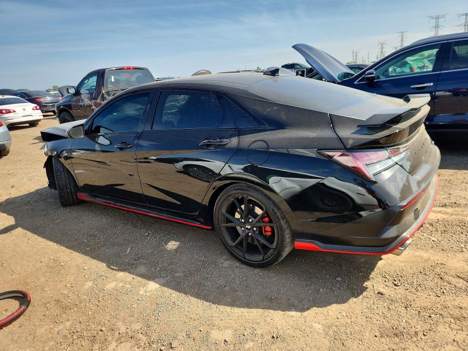 2025 Hyundai VIN KMHLW4DK3SU025173 COPART salvage auction — FRONT END, IL - SALVAGE CERTIFICATE, sold $6,100 on 2026-07-07 (photo 2)