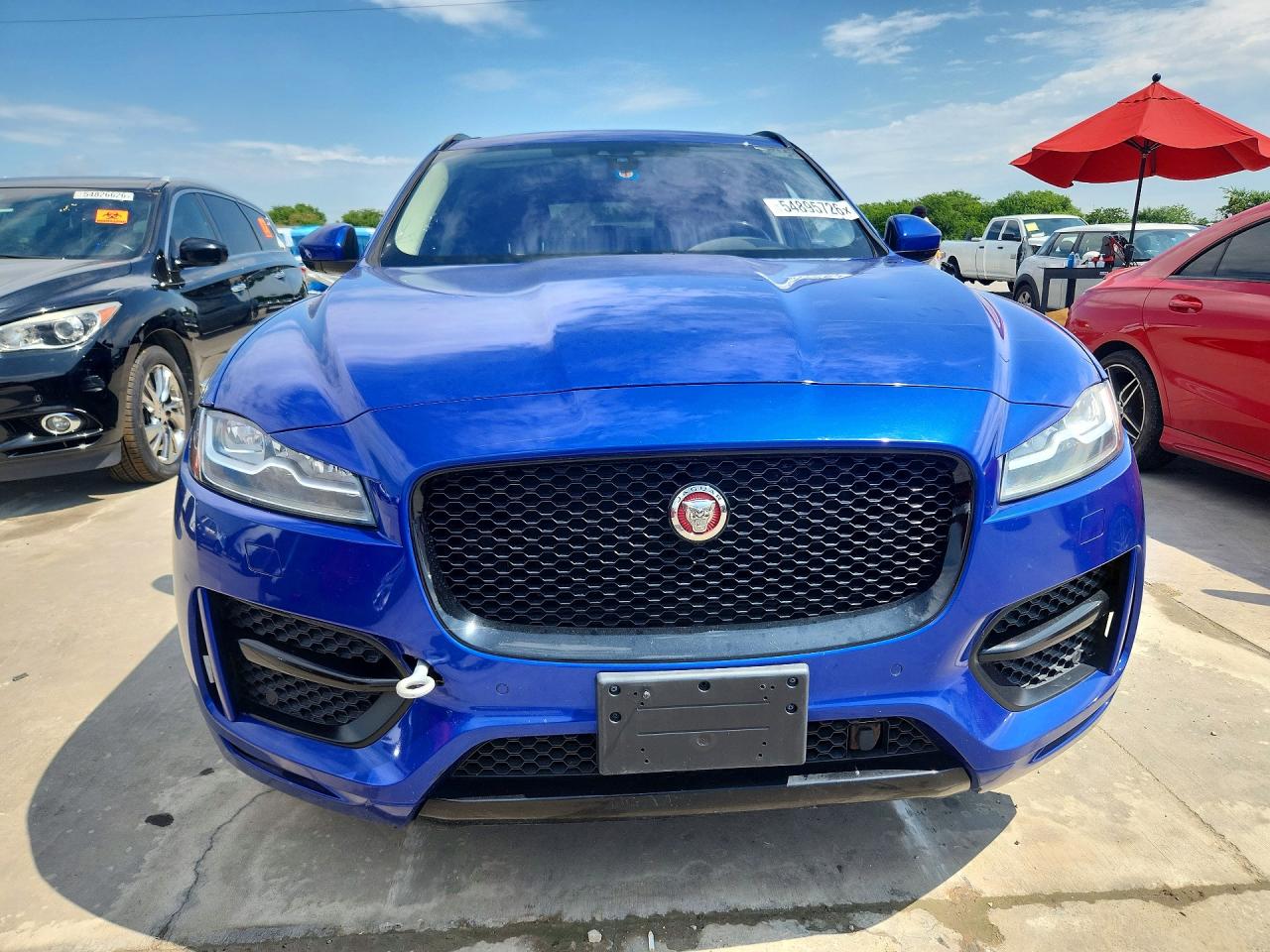 2018 Jaguar F-Pace VIN SADCL2FN0JA240295 COPART salvage auction — Hail, TX - CERTIFICATE OF TITLE, sold $4,250 on 2026-07-03 (photo 5)