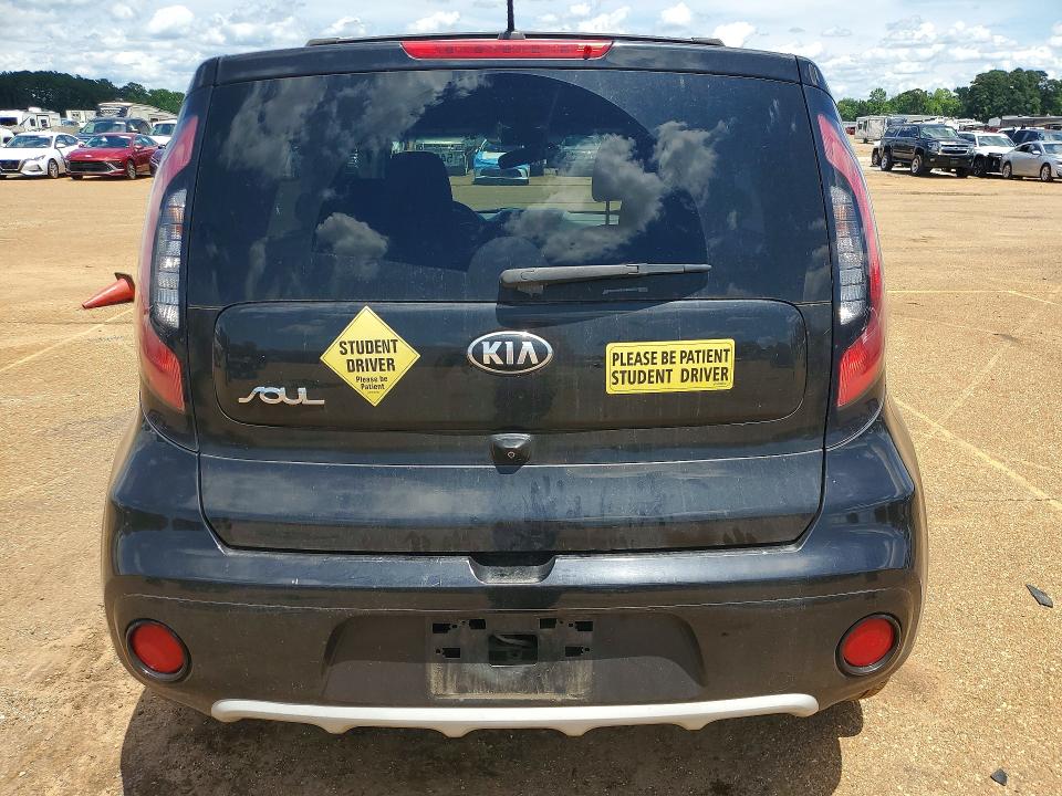 2019 Kia Soul VIN KNDJP3A54K7913317 COPART salvage auction — FRONT END, Tx - Salvage Vehicle Title, sold $2,100 on 2026-07-20 (photo 6)
