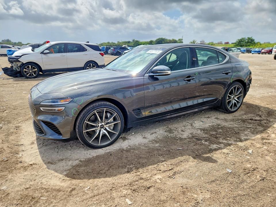 2025 Genesis G70 VIN KMTG34SC9SU151369 — COPART salvage auction photo