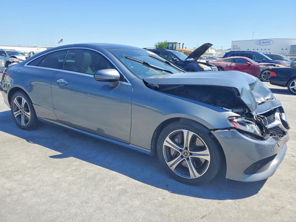 2018 Mercedes-benz E-klasse VIN WDD1J6GB1JF020984 COPART salvage auction — FRONT END, Ok - Cert Of Title-Salvage, sold $9,200 on 2026-07-22 (photo 4)