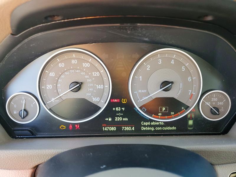 2013 BMW VIN WBA3A5C57DF603008 COPART salvage auction — FRONT END, Nv - Salvage Title, sold $800 on 2026-07-13 (photo 9)