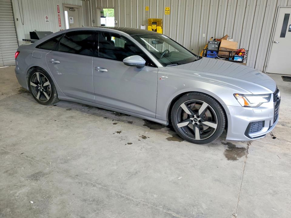 2021 Audi VIN WAUL2AF21MN043483 COPART salvage auction — ROLLOVER, Wv - Salvage Certificate, sold $175 on 2026-07-30 (photo 4)