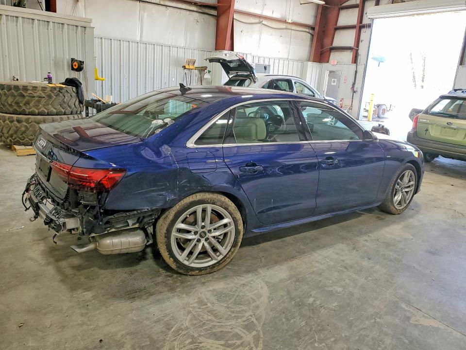 2024 Audi A4 VIN WAUEAAF41RN010956 COPART salvage auction — REAR END, Ny - Mv-907A Salvage Certificate, sold $12,400 on 2026-07-15 (photo 3)