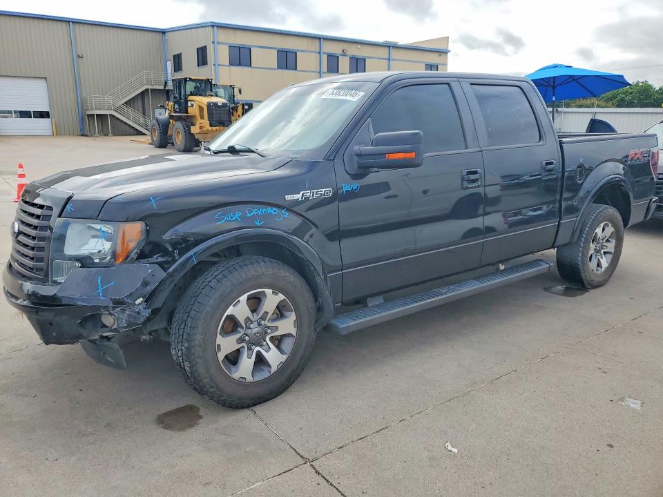 2012 Ford F-150 VIN 1FTFW1CF9CFC70425 COPART salvage auction — FRONT END, Tx - Salvage Vehicle Title, sold $2,950 on 2026-07-09 (photo 1)
