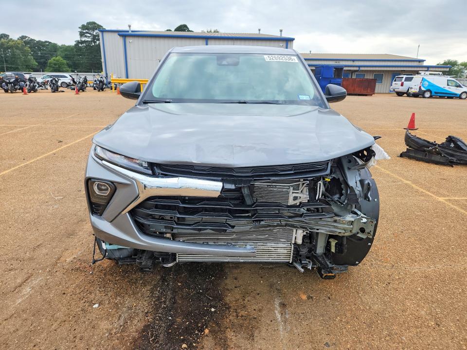2026 Chevrolet VIN KL79MMSL8TB078459 COPART salvage auction — FRONT END, Tx - Salvage Vehicle Title, sold $6,100 on 2026-07-20 (photo 5)