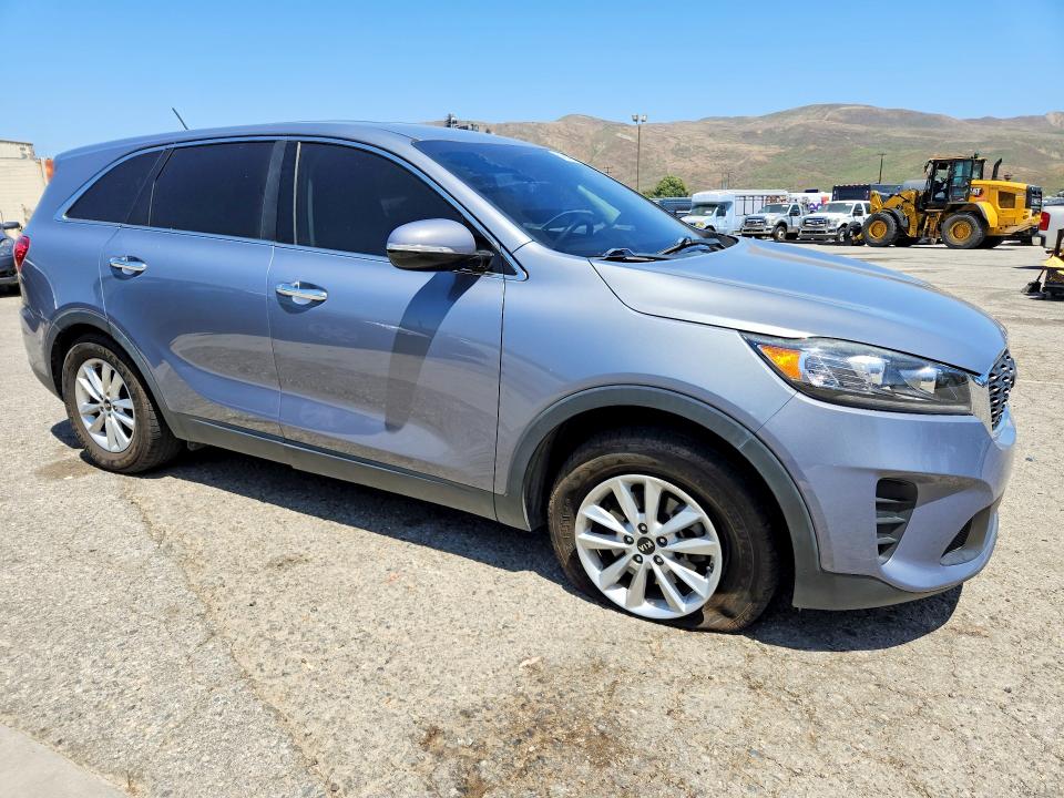 2020 Kia Sorento VIN 5XYPG4A55LG615489 COPART salvage auction — SIDE, CA - SALVAGE CERTIFICATE, sold $3,350 on 2026-07-24 (photo 4)