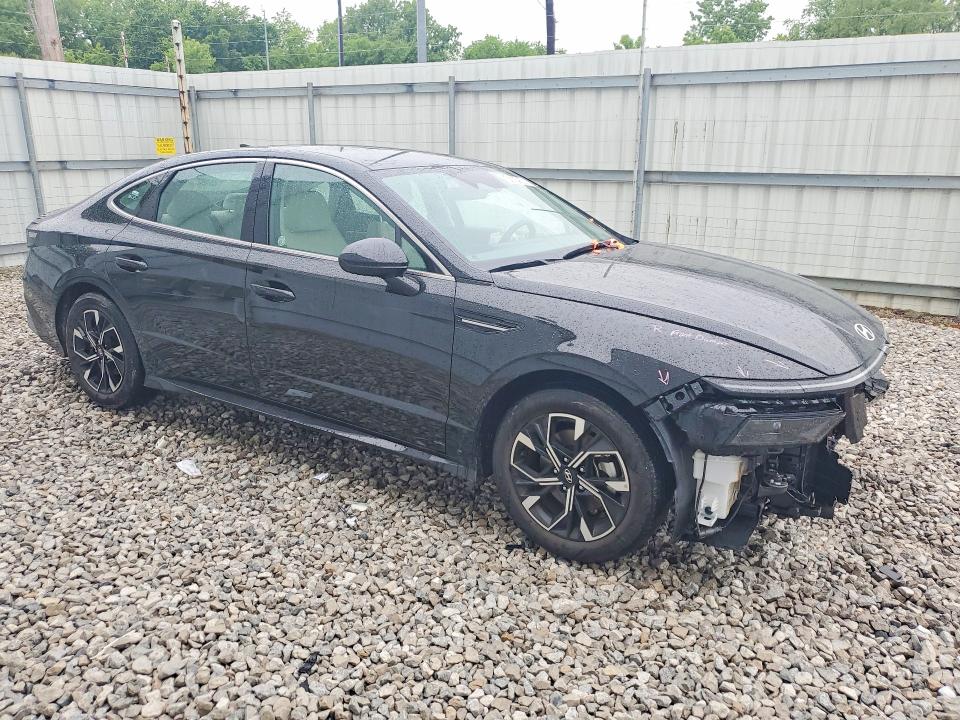 2025 Hyundai Sonata VIN KMHL64JA7SA511417 COPART salvage auction — FRONT END, FL - CERT OF TITLE SLVG REBUILDABLE, sold $7,700 on 2026-07-22 (photo 4)