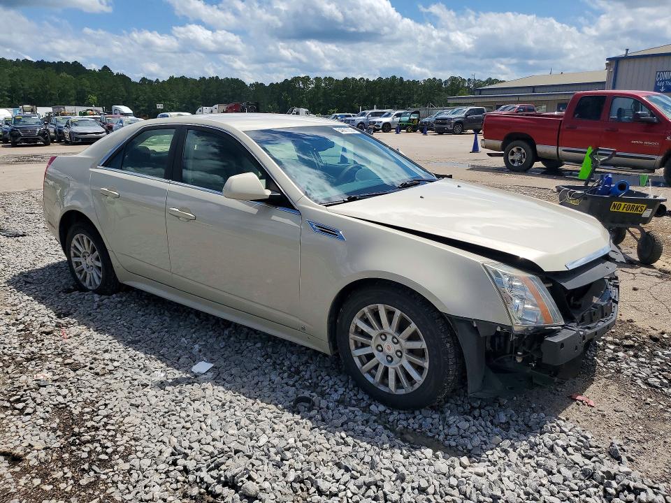 2010 Cadillac Cts VIN 1G6DE5EG5A0103537 COPART salvage auction — FRONT END, Ms - Cert Of Title-Salvaged, sold $400 on 2026-07-24 (photo 4)