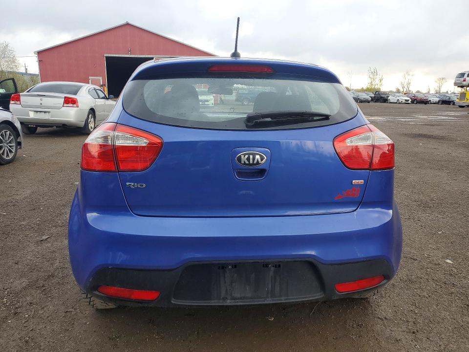 2014 Kia Rio VIN KNADM5A30E6954969 COPART salvage auction — SIDE, On - Permit Salvage, sold $800 on 2026-07-14 (photo 6)