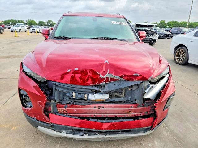 2019 Chevrolet Blazer VIN 3GNKBCRS5KS695300 COPART salvage auction — FRONT END, TX - CERTIFICATE OF TITLE, sold $4,000 on 2026-09-03 (photo 5)