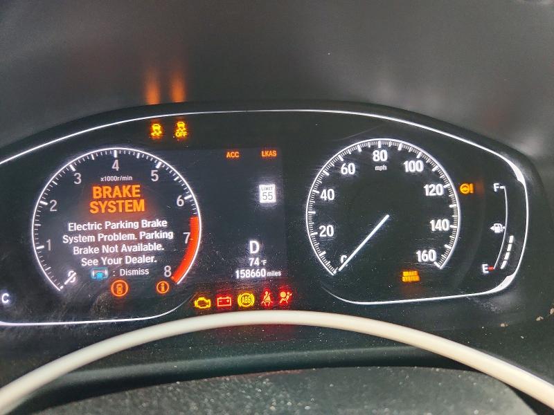 2020 Honda Accord VIN 1HGCV1F3XLA151160 COPART salvage auction — SIDE, La - Cert Of Title-Salvage, sold $4,450 on 2026-07-09 (photo 9)