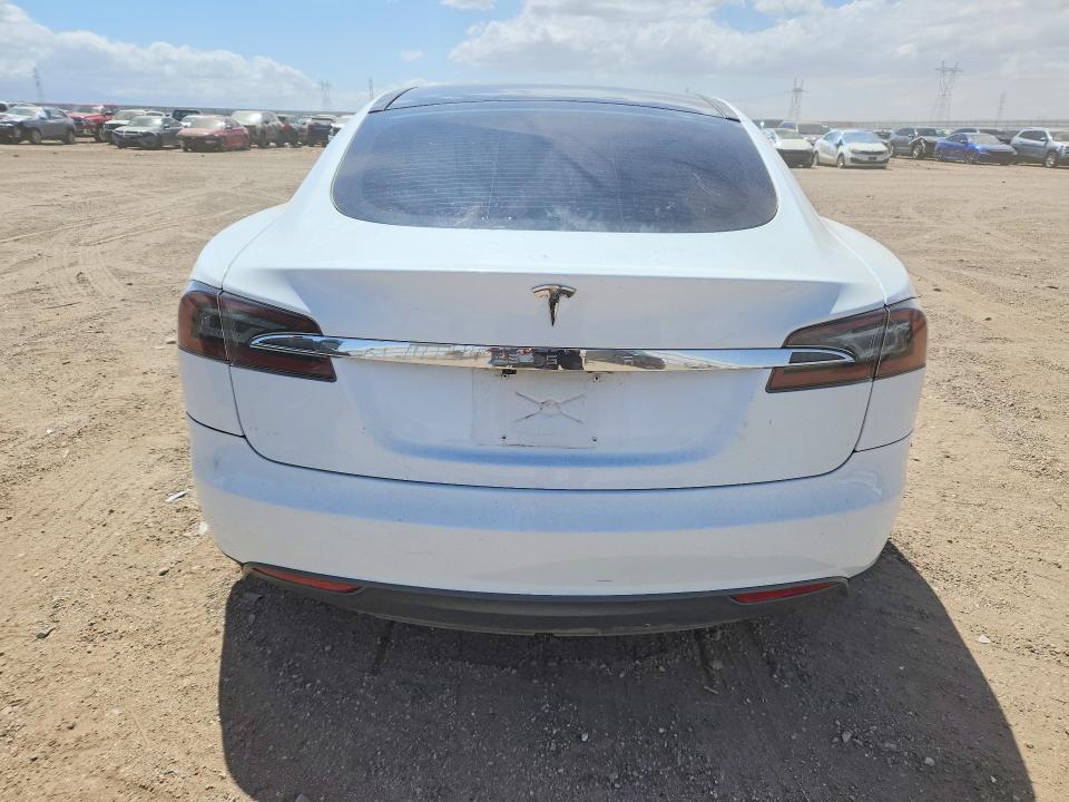 2013 Tesla Model s VIN 5YJSA1CG3DFP27497 COPART salvage auction — FRONT END, Ca - Salvage Certificate, sold $2,000 on 2026-07-20 (photo 6)