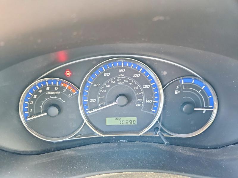 2013 Subaru Forester VIN JF2SHAAC6DH411797 COPART salvage auction — FRONT END, Nm - Cert Of Title-Salvage, sold $500 on 2026-07-09 (photo 9)