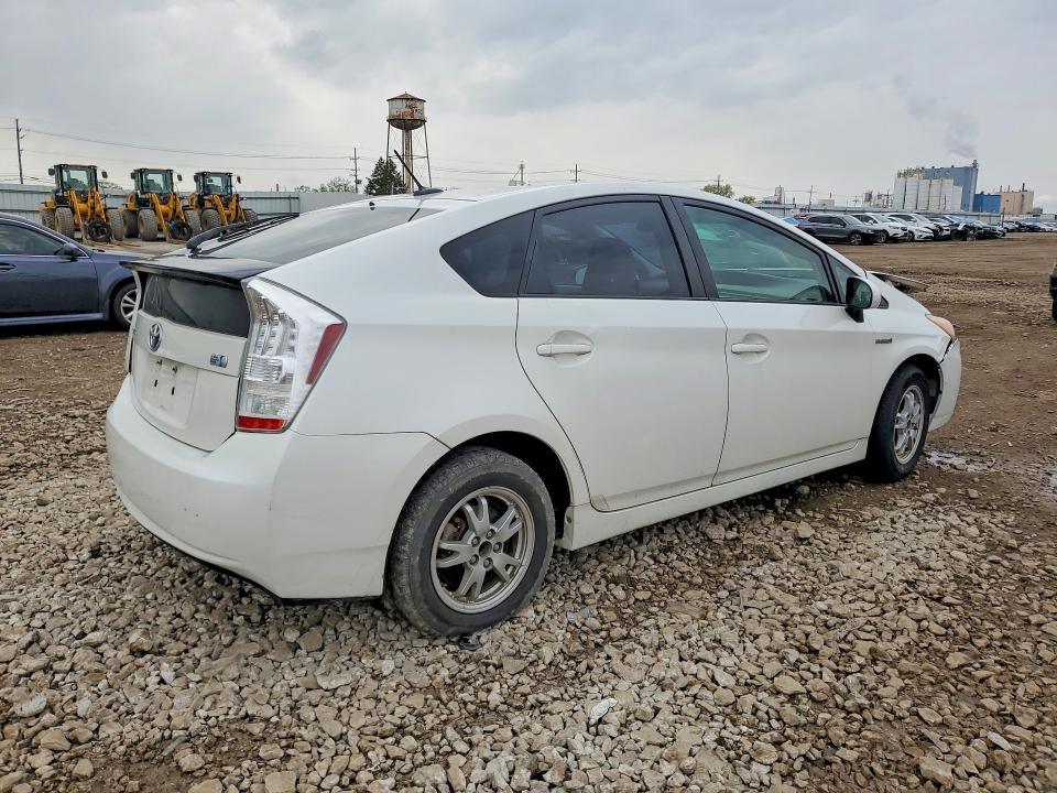 2010 Toyota Prius VIN JTDKN3DU1A5183146 COPART salvage auction — FRONT END, IL - SALVAGE CERTIFICATE, sold $1,050 on 2026-07-08 (photo 3)