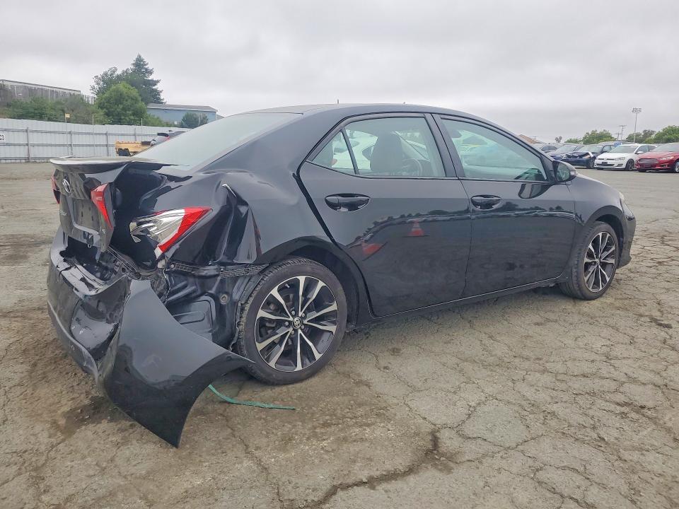 2018 Toyota Corolla VIN 2T1BURHE6JC078128 COPART salvage auction — REAR END, Ca - Salvage Certificate, sold $5,000 on 2026-07-10 (photo 3)