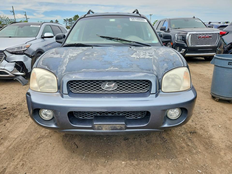 2004 Hyundai Santa fe VIN KM8SC13E04U633976 COPART salvage auction — FRONT END, Ct - Cert Of Title-Parts Only Salva, sold $475 on 2026-07-07 (photo 9)