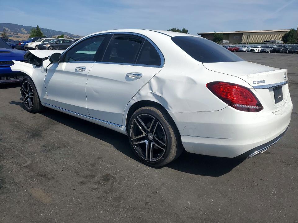 2020 Mercedes-benz C-klasse VIN WDDWF8DB8LR564391 COPART salvage auction — FRONT END, CA - SALVAGE CERTIFICATE, sold $2,050 on 2026-07-02 (photo 2)