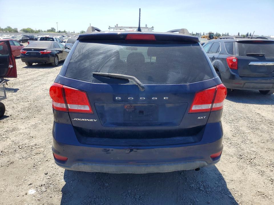 2017 Dodge Journey VIN 3C4PDCBB9HT519890 COPART salvage auction — NORMAL WEAR, Salvage Title, sold $100 on 2026-07-09 (photo 6)