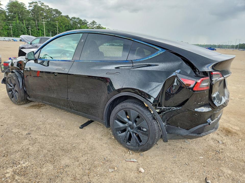 2025 Tesla Model y VIN 7SAYGDEE2SA367870 COPART salvage auction — FRONT END, La - Cert Of Title-Salvage, sold $7,400 on 2026-07-14 (photo 2)