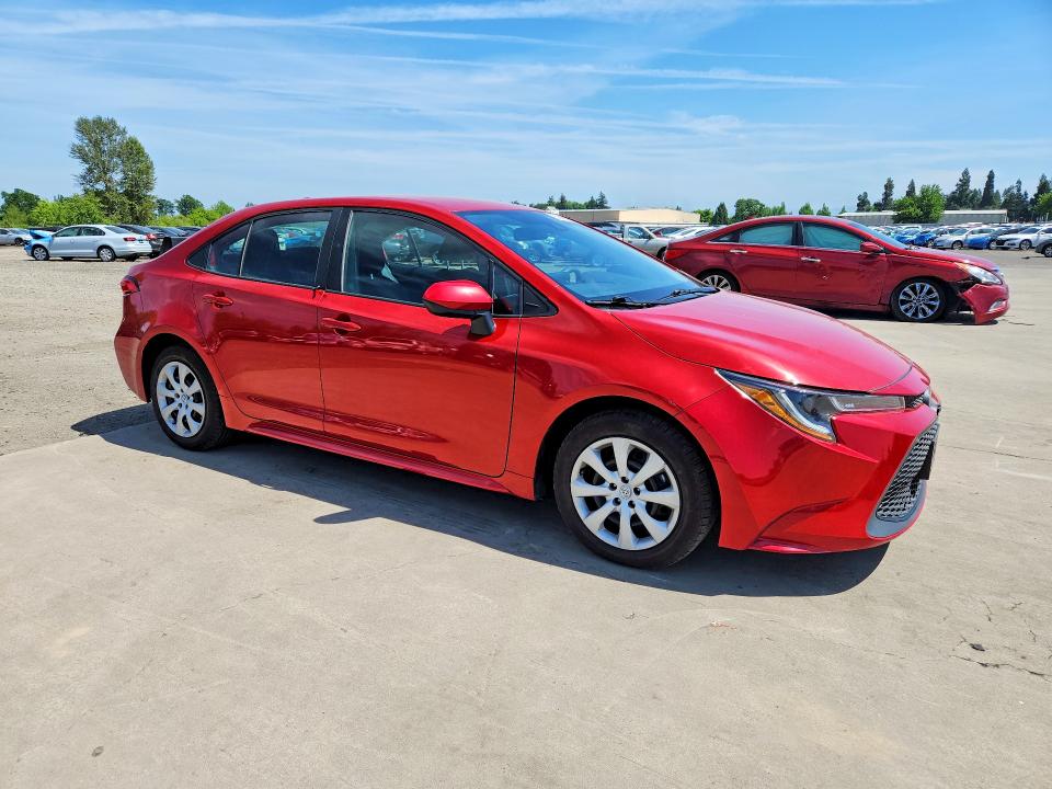 2020 Toyota Corolla VIN 5YFEPRAE5LP139051 COPART salvage auction — FRONT END, Or - Salvage Title Certificate, sold $150 on 2026-07-27 (photo 4)