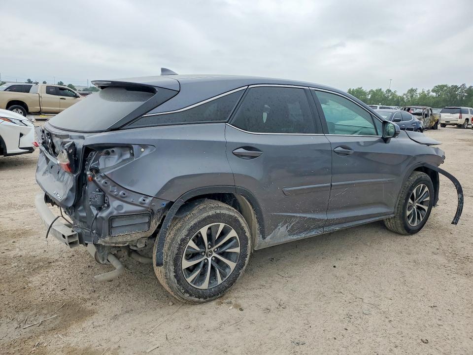 2021 Lexus Rx VIN 2T2AZMAA5MC188580 COPART salvage auction — REAR END, Tx - Salvage Vehicle Title, sold $13,800 on 2026-07-28 (photo 3)