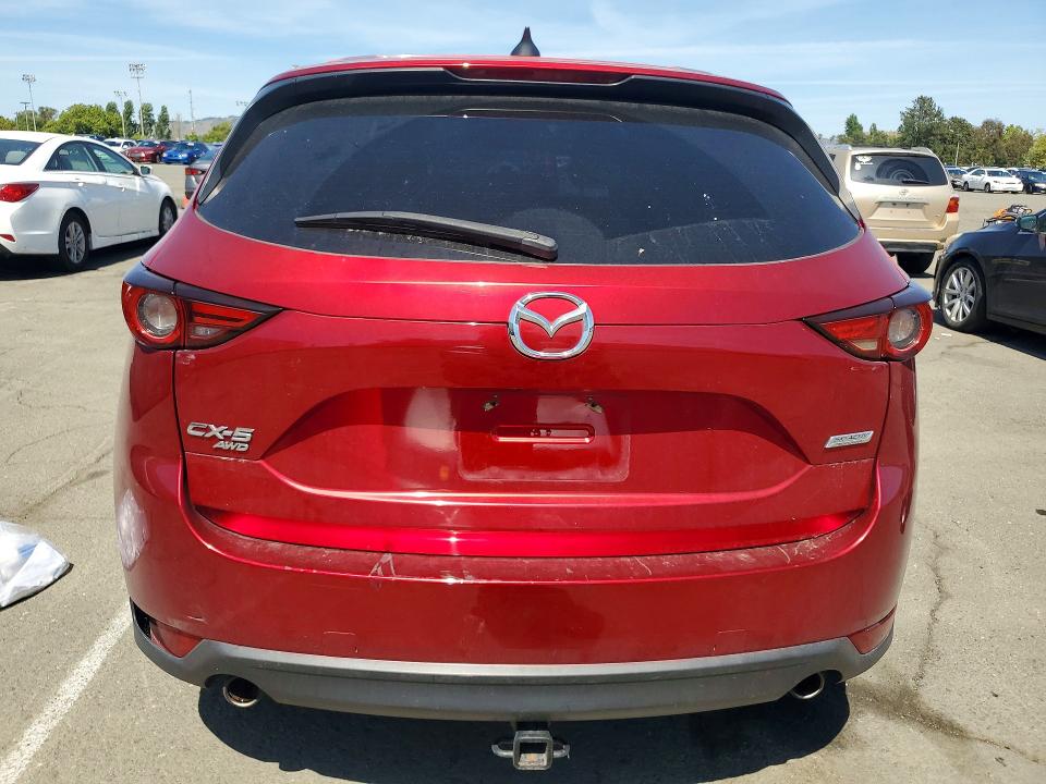 2017 Mazda Cx-5 VIN JM3KFBDL5H0162846 COPART salvage auction — FRONT END, Ca - Salvage Certificate, sold $3,950 on 2026-07-06 (photo 6)