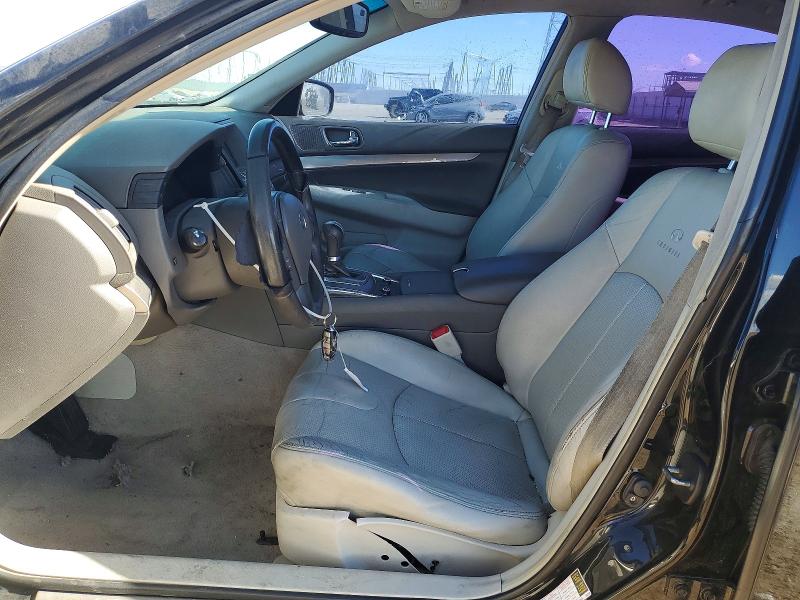 2013 Infiniti VIN JN1CV6AP9DM305799 COPART salvage auction — FRONT END, Ca - Salvage Certificate, sold $900 on 2026-07-06 (photo 7)