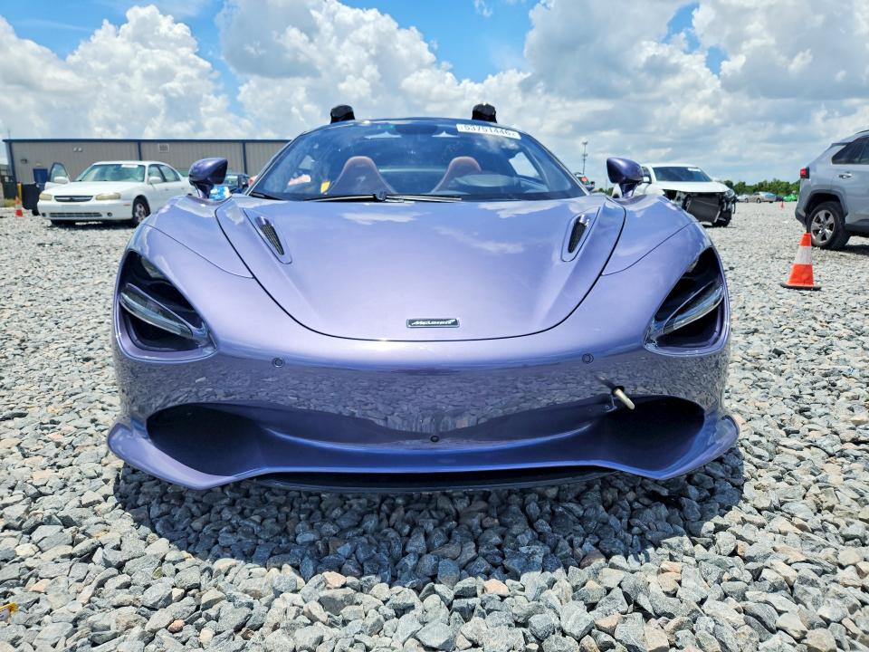 2024 Mclaren 750s VIN SBM14BCA7RW007540 COPART salvage auction — SIDE, Fl - Cert Of Title Slvg Rebuildable, sold $5,200 on 2026-07-21 (photo 5)
