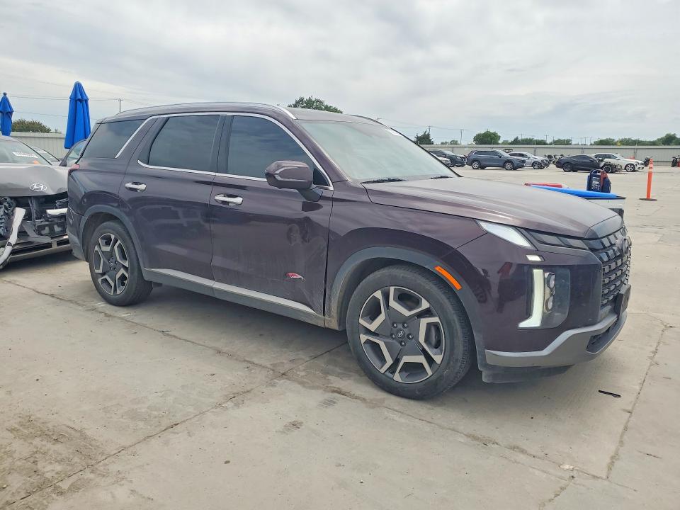 2024 Hyundai VIN KM8R44GE7RU729456 COPART salvage auction — REAR END, TX - SALVAGE VEHICLE TITLE, sold $5,900 on 2026-07-30 (photo 4)