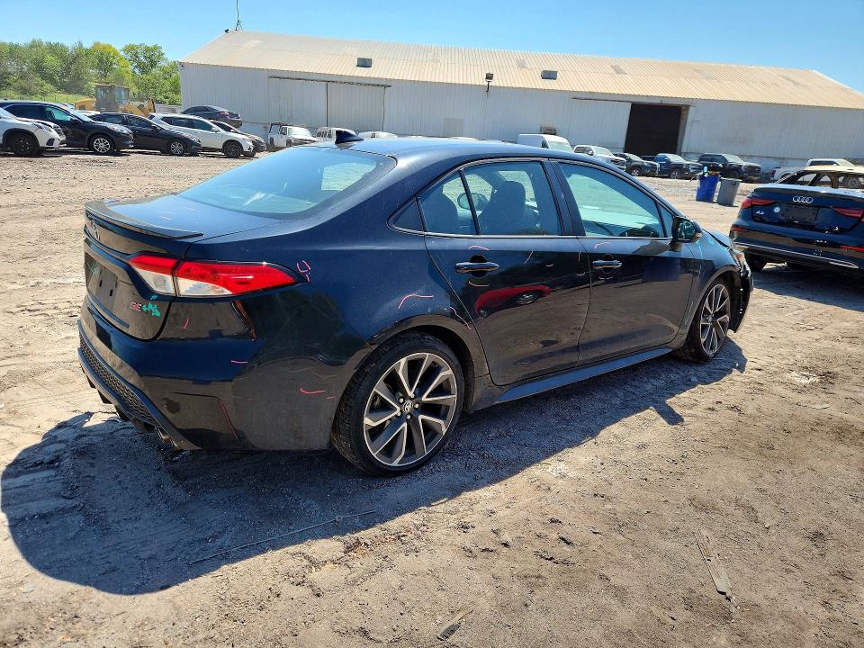 2020 Toyota VIN 5YFS4RCE9LP039205 COPART salvage auction — REAR END, Pa - Certificate Of Salvage, sold $2,850 on 2026-07-15 (photo 3)