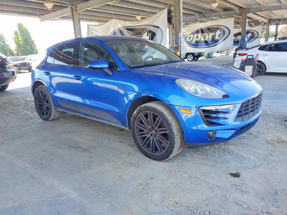2015 Porsche Macan VIN WP1AB2A50FLB74449 COPART salvage auction — SIDE, Ca - Salvage Certificate, sold $7,100 on 2026-07-02 (photo 4)