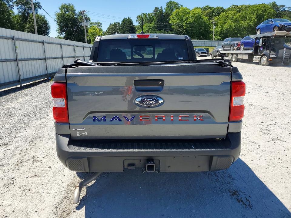 2024 Ford Maverick VIN 3FTTW8M36RRA09569 COPART salvage auction — SIDE, Nc - Salvage Certificate Of Title, sold $9,800 on 2026-07-29 (photo 6)