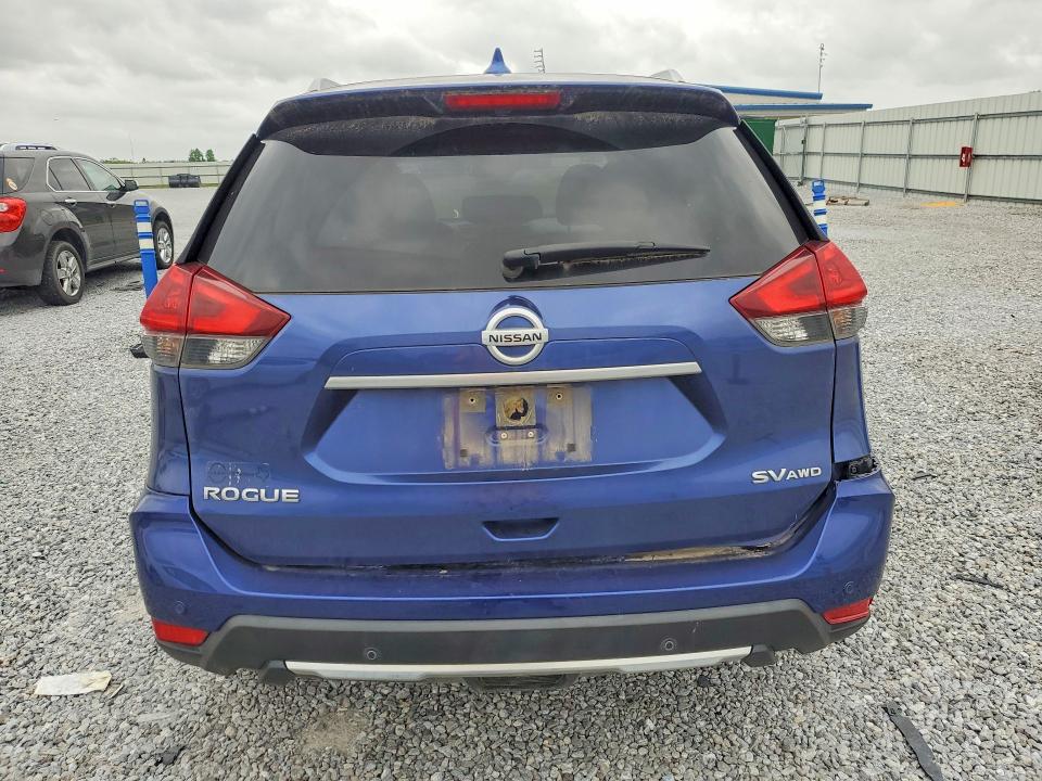 2020 Nissan Rogue VIN JN8AT2MV8LW141210 COPART salvage auction — REAR END, Tx - Salvage Vehicle Title, sold $2,850 on 2026-07-27 (photo 6)