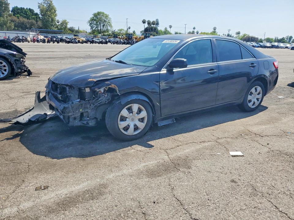 2007 Toyota Camry VIN JTNBE46K373051698 COPART salvage auction — FRONT END, Ca - Salvage Certificate, sold $600 on 2026-07-17 (photo 1)