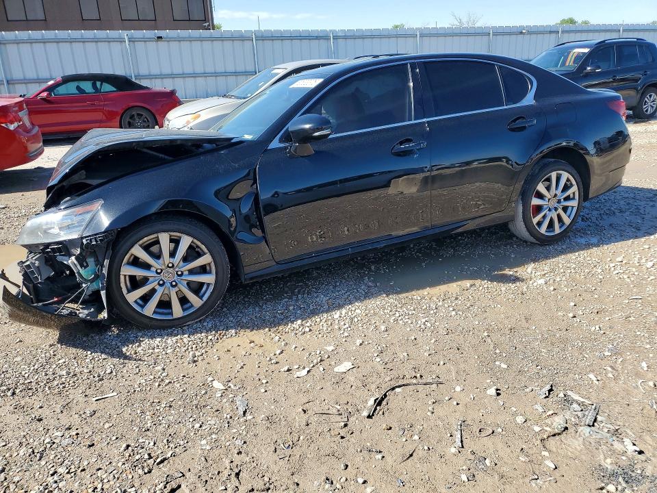 2014 Lexus Gs VIN JTHCE1BL5E5022161 COPART salvage auction — FRONT END, Ks - Cert Of Title-Salvage, sold $675 on 2026-07-21 (photo 1)